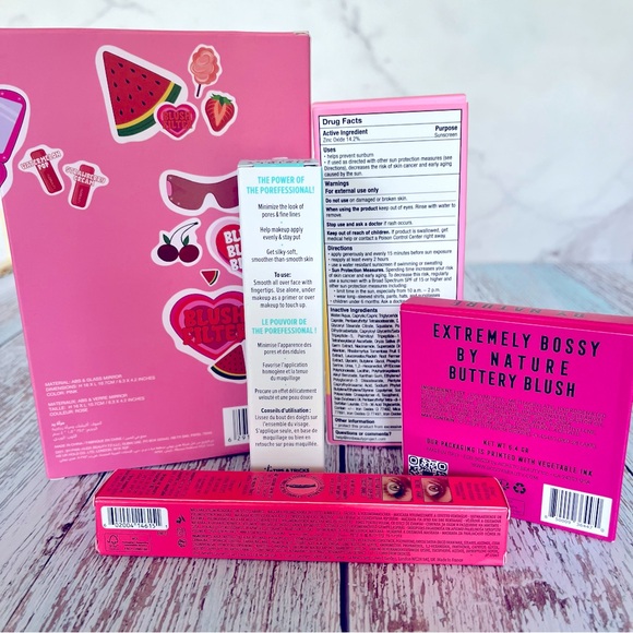 Huda Gift Set, Benefit Primer, Mascara, SPF, Bossy Blush Stocking Stuffers - Picture 6 of 8